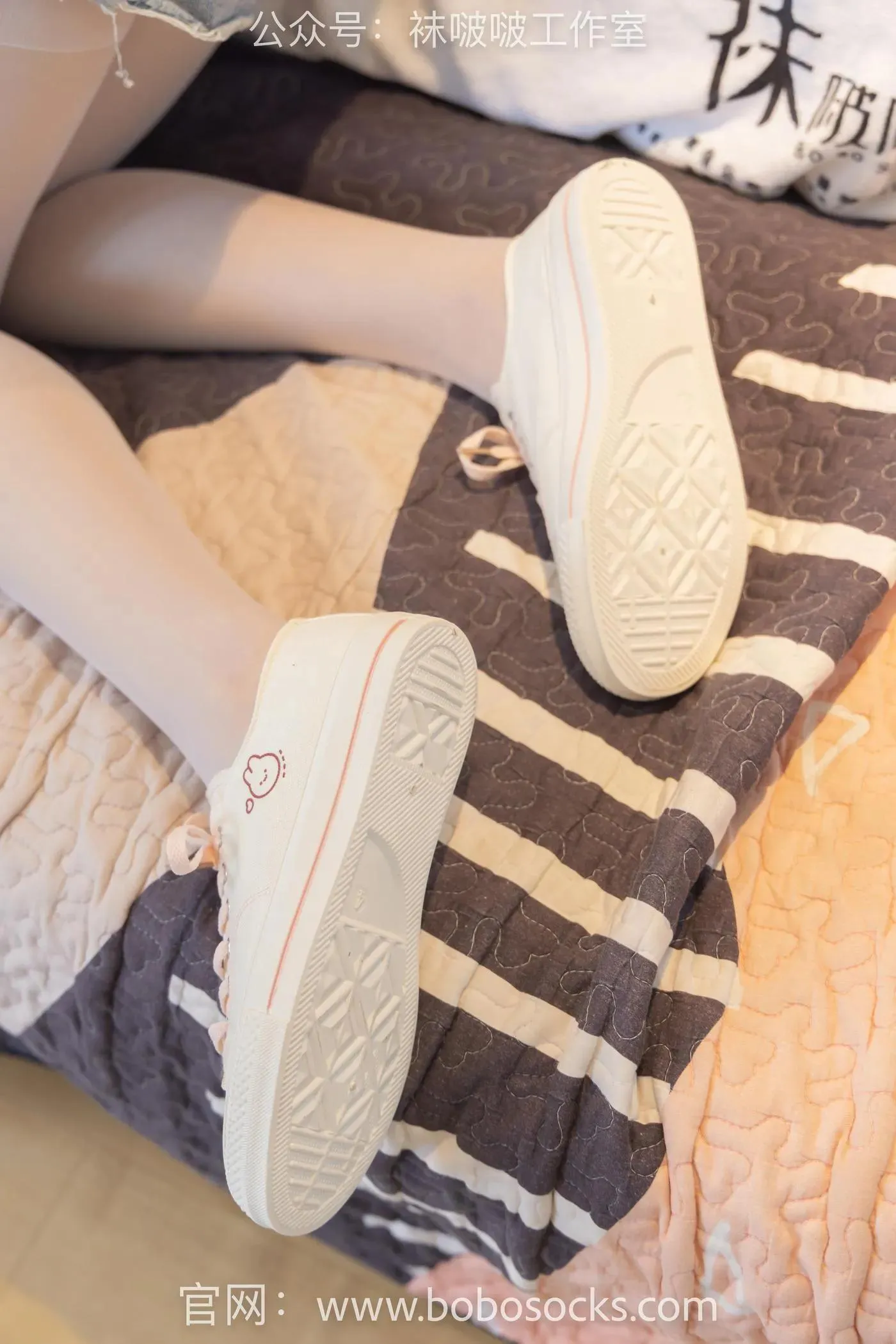 [BoBoSocks袜啵啵]NO.102 小甜豆-板鞋、白丝 [140P]插图9